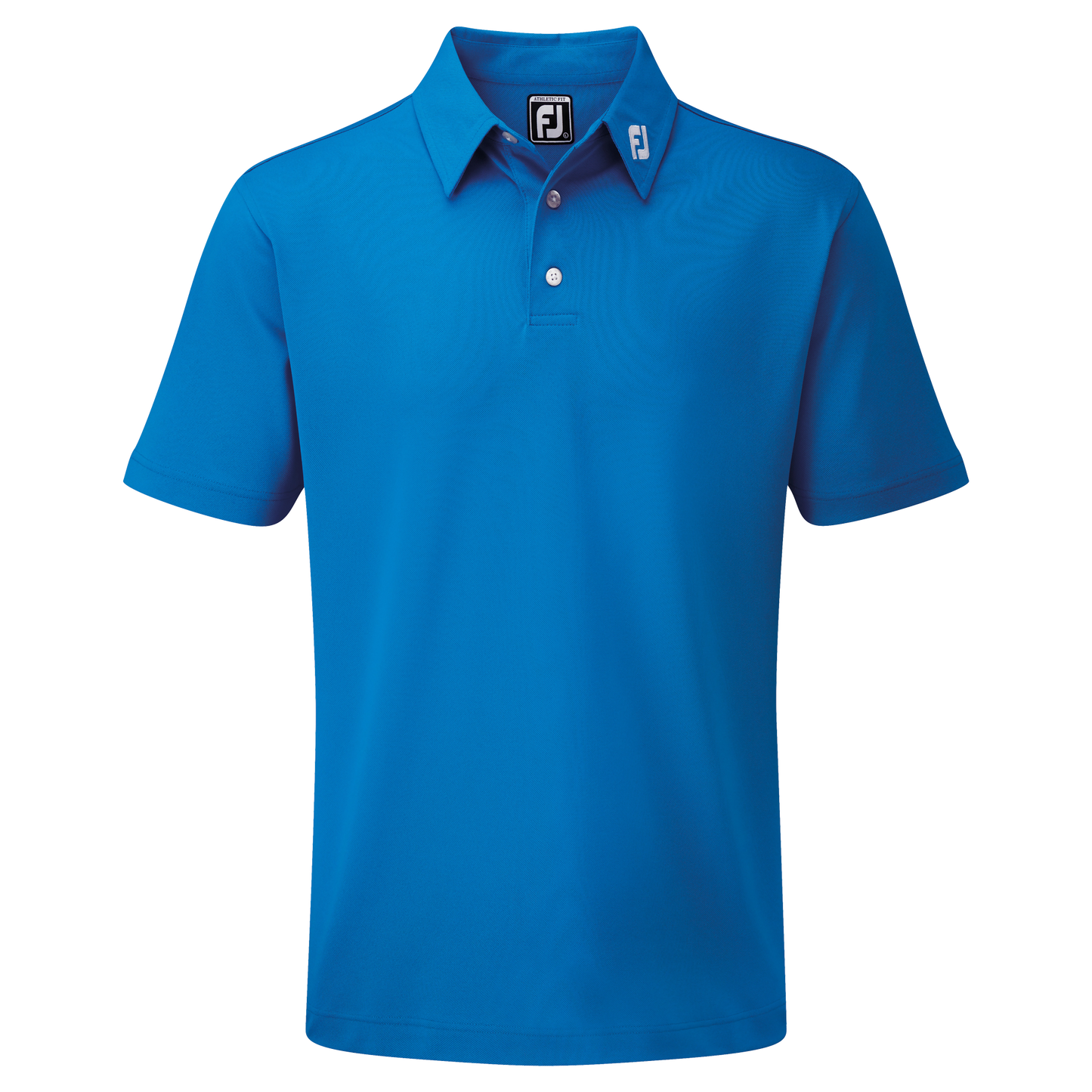 Footjoy Golf Stretch Pique Polo Shirt Cobalt Blue S 