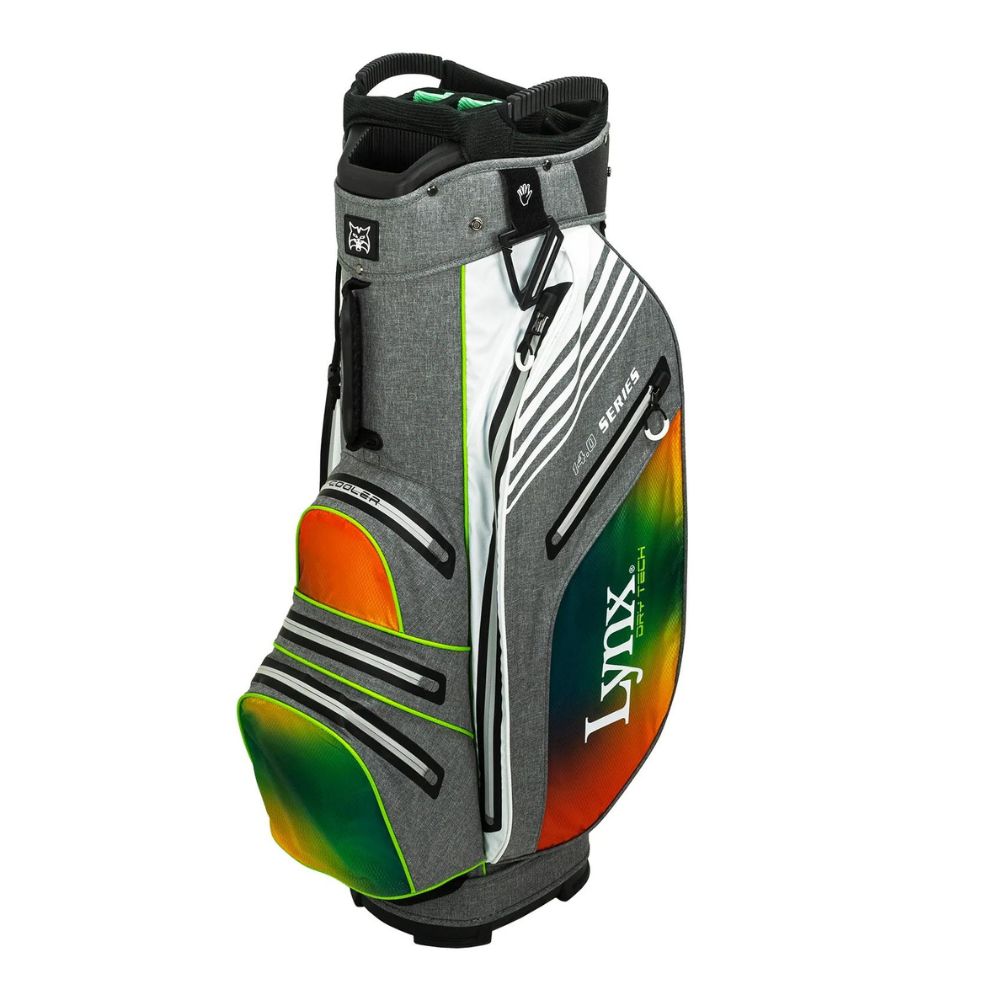 Lynx Flare Waterproof Golf Cart Bag - Navy Lynx Flare Waterproof Golf Cart Bag - Navy