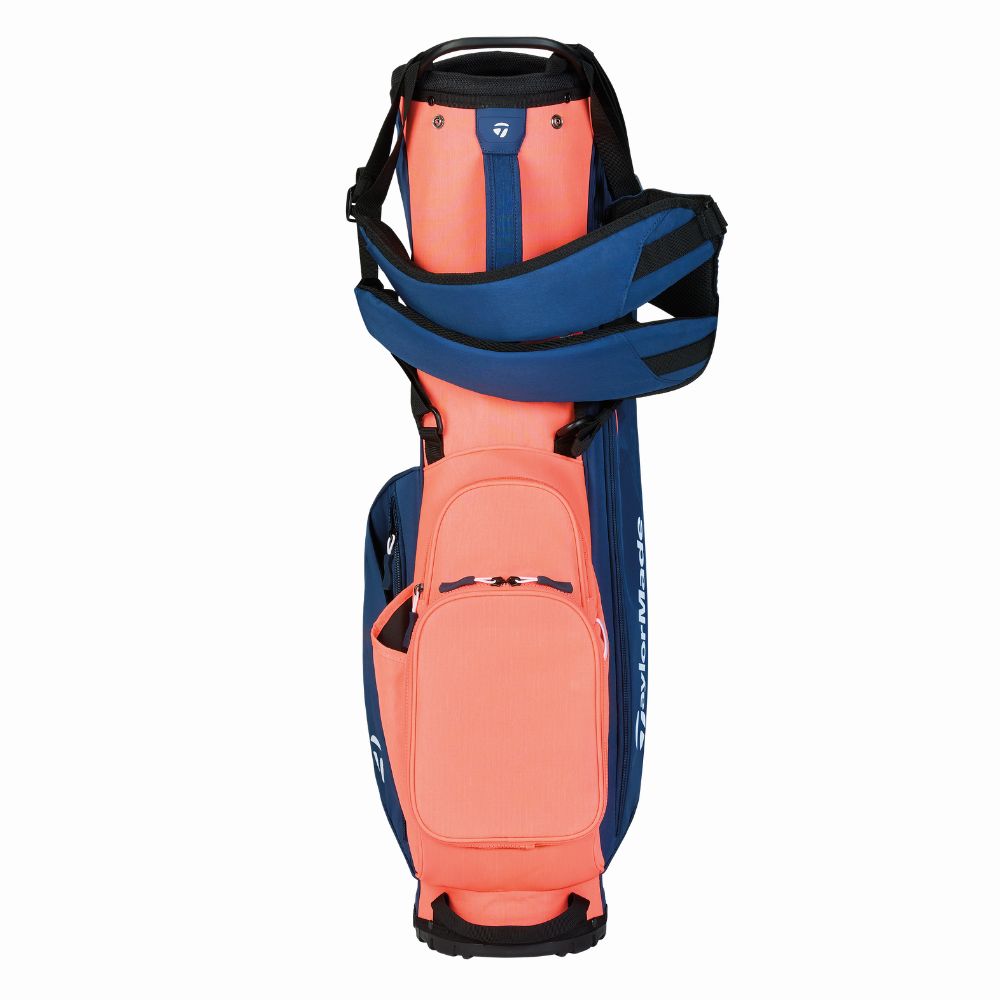 TaylorMade FlexTech Golf Stand Bag 2025 - Coral / Navy