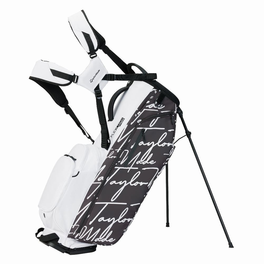TaylorMade FlexTech Crossover Hybrid Golf Stand Bag 2025 - Script Icon Script Icon