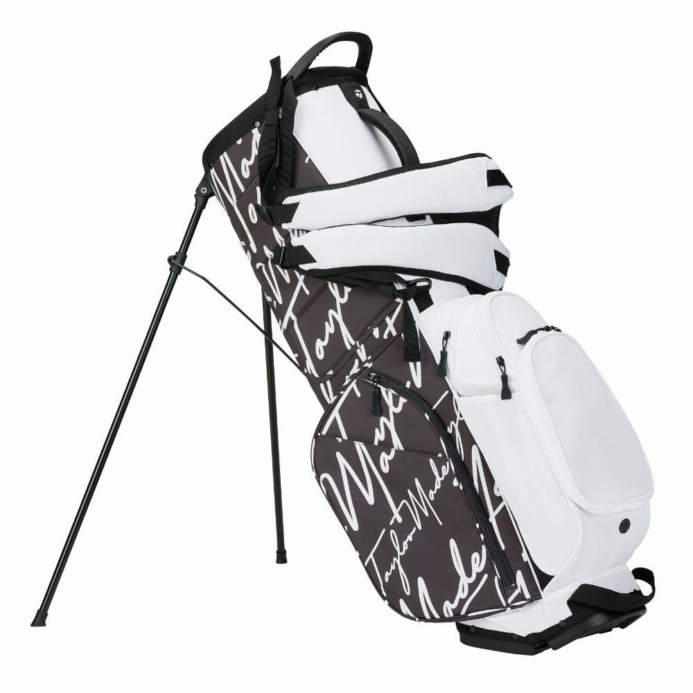 TaylorMade FlexTech Crossover Hybrid Golf Stand Bag 2025 - Script Icon