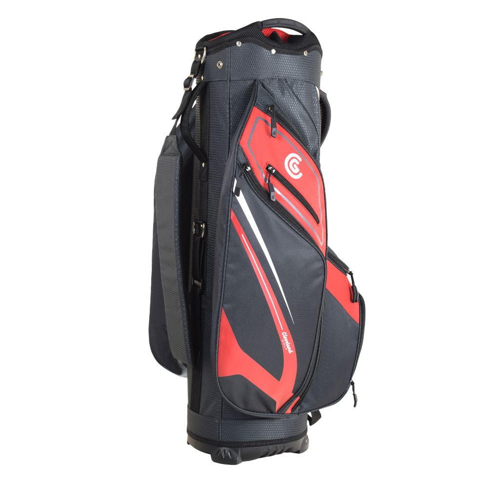 Cleveland Golf Friday Cart Bag - Red / Charcoal