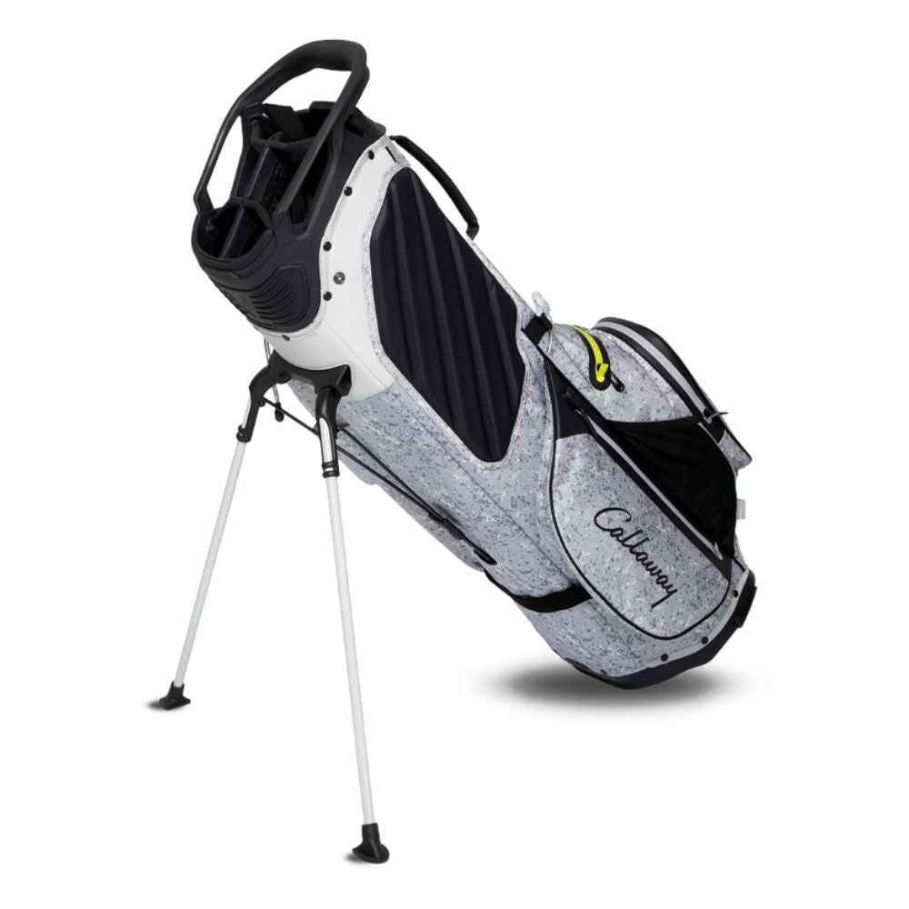 Callaway Fairway + HD Stand Golf Bag 2025 - Grey Splatter / Flo Yellow