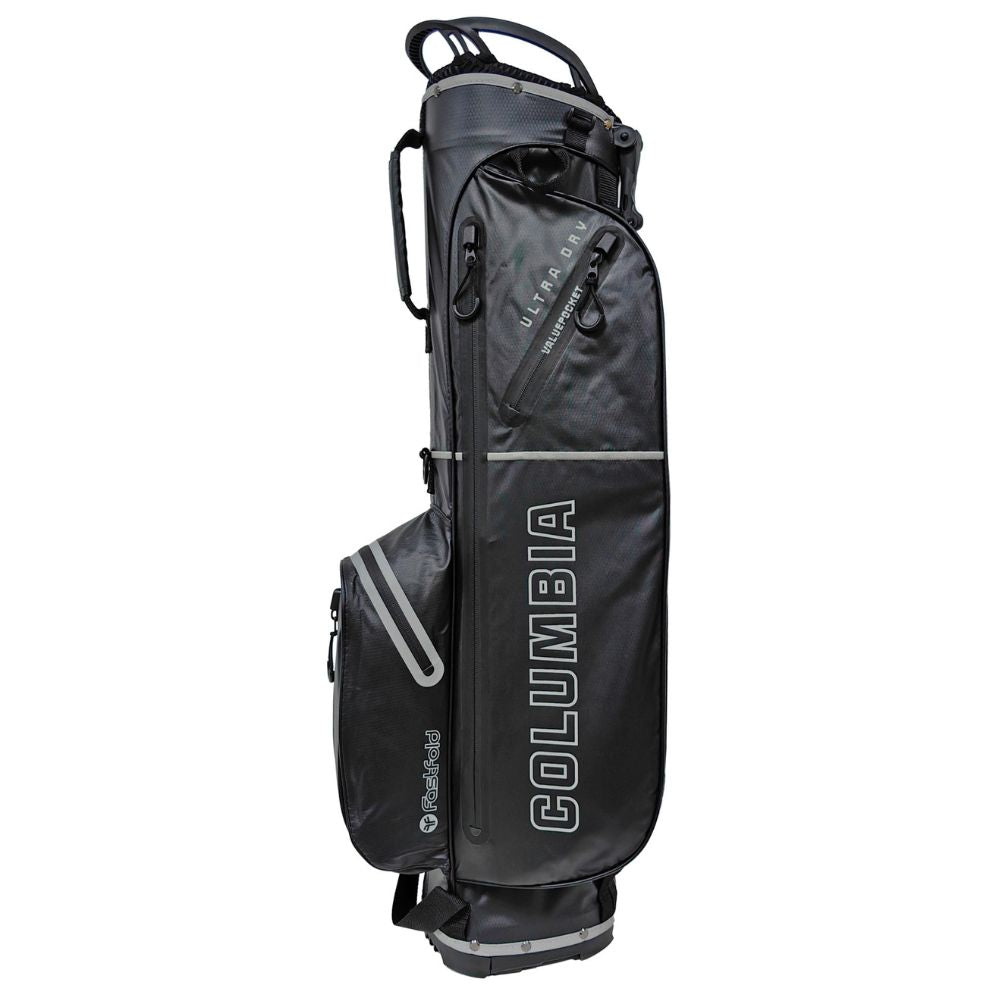 FastFold Columbia Waterproof Stand Bag - Black