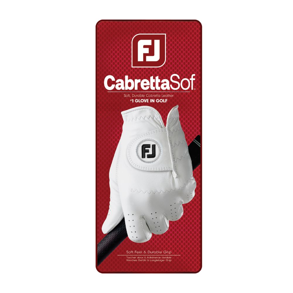 FootJoy CabrettaSof Leather Golf Glove - 3 For 2 Limited Offer