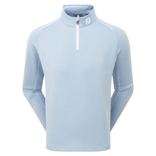 FootJoy Chill-Out 1/2 Zip Pullover Golf Top - 39354 Chambray M