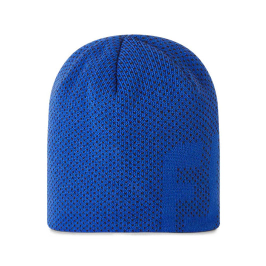 FootJoy Dot Jacquard Golf Beanie Hat 2025 - Blue / Navy Blue / Navy