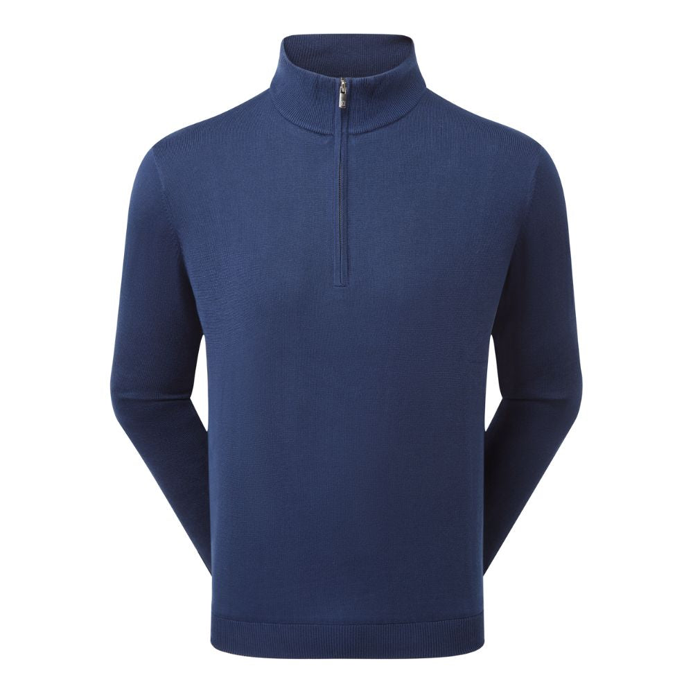 FootJoy DriRelease Half Zip Lined Golf Top 2026 - 41730 Navy M