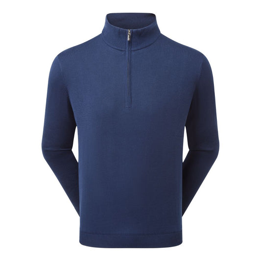 FootJoy DriRelease Half Zip Lined Golf Top 2026 - 41730 Navy M
