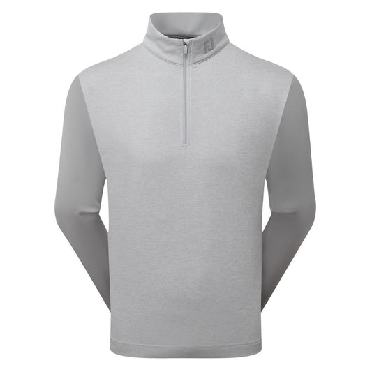 FootJoy Essential Tonal Heather Chill-Out Pullover Top 2025 - 34139 Heather Grey M
