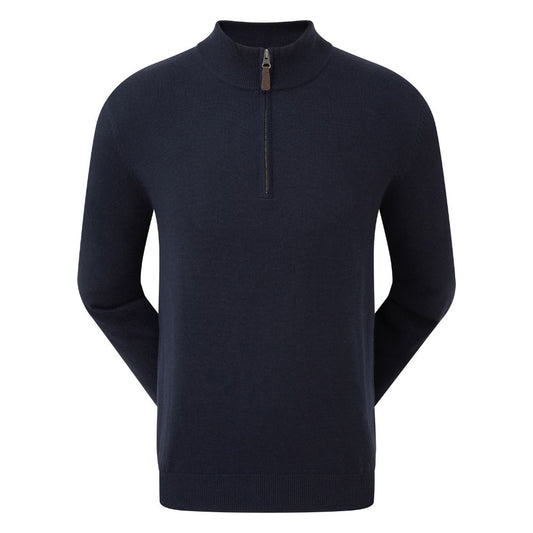 FootJoy Essentials 1/2 Zip Mens Golf Midlayer Top 2025 - 90138 Navy M