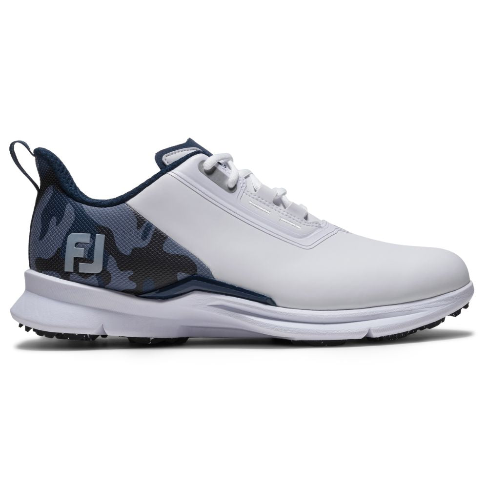 FootJoy Fuel Men's Spikeless Golf Shoes 2026 - 55417 White / Navy / Silver 6