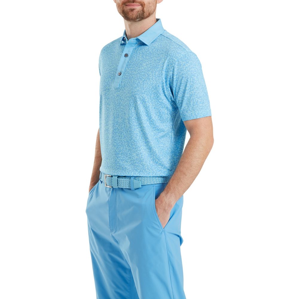 FootJoy Golf Condensed Camo Print Lisle Polo Shirt 2026 - 39254