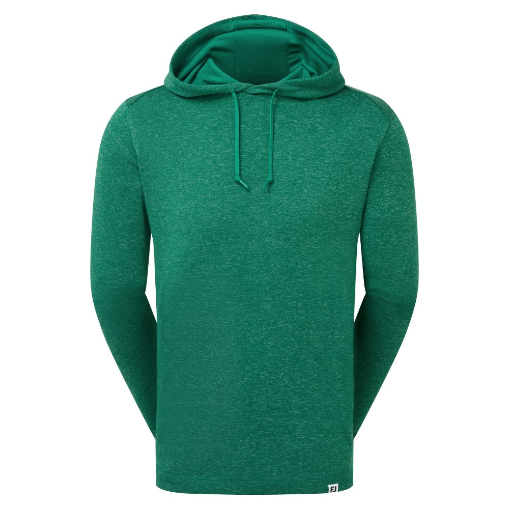 FootJoy Golf Lightweight Hoodie 2026 - 39361 Heather Field Green M