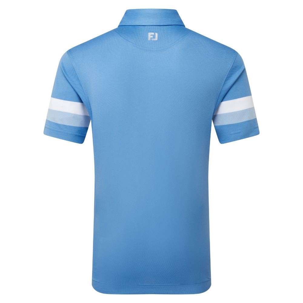 FootJoy Golf Sleeve Stripe Pique Polo Shirt 2026 - 39279
