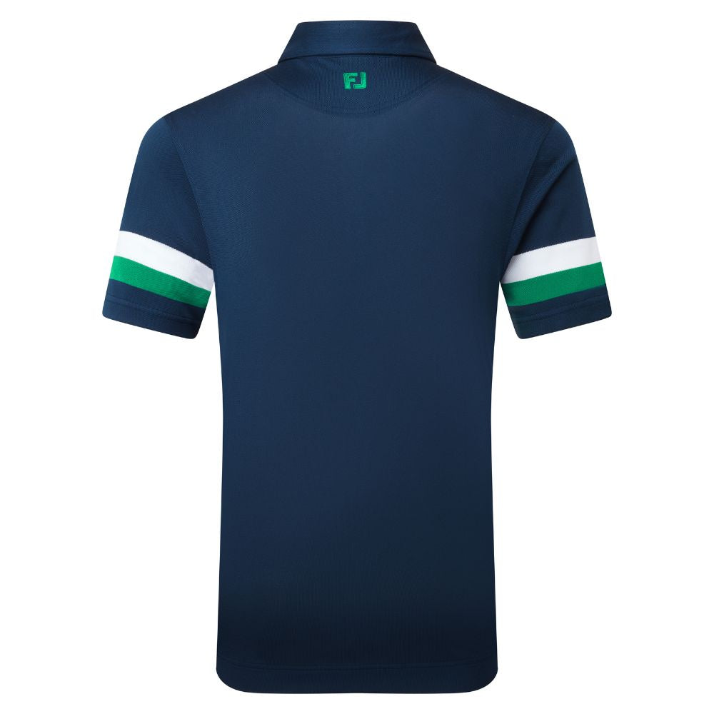 FootJoy Golf Sleeve Stripe Pique Polo Shirt 2026 - 39282