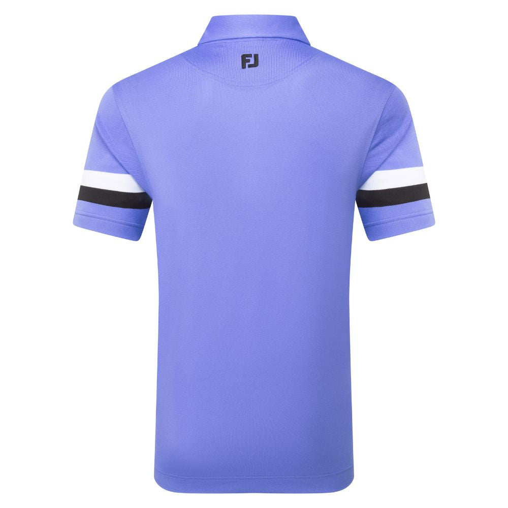 FootJoy Golf Sleeve Stripe Pique Polo Shirt 2026 - 39427