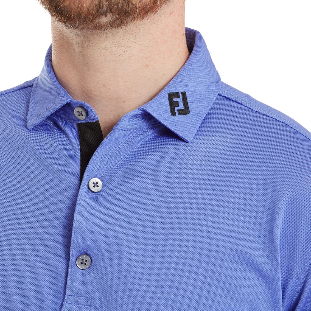 FootJoy Golf Sleeve Stripe Pique Polo Shirt 2026 - 39427