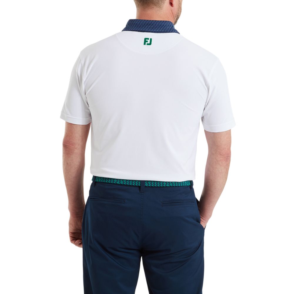FootJoy Golf Star Geo Trim Pique Polo Shirt 2026 - 39286