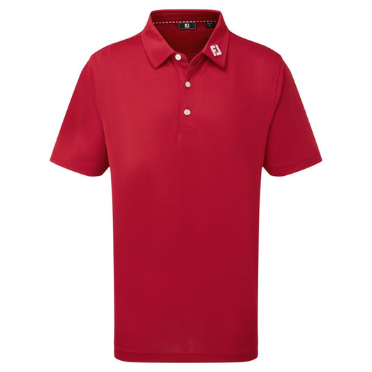 FootJoy Essentials Junior Stretch Pique Solid Polo Shirt 2025 - 92741