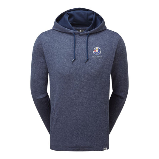FootJoy Lightweight Golf Hoodie - 2027 Adare Manor Ryder Cup Edition 88448C Heather Navy M