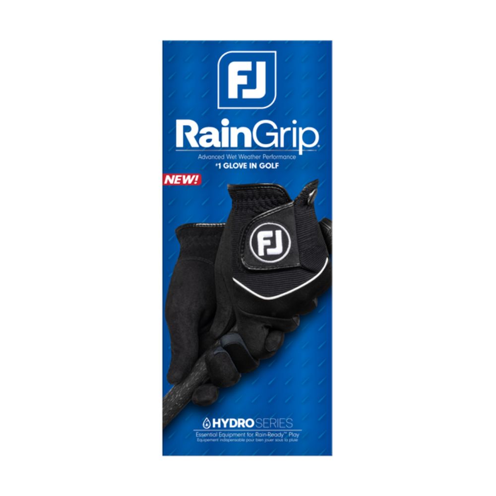 FootJoy Men's RainGrip Golf Gloves Pair - 66083E-001