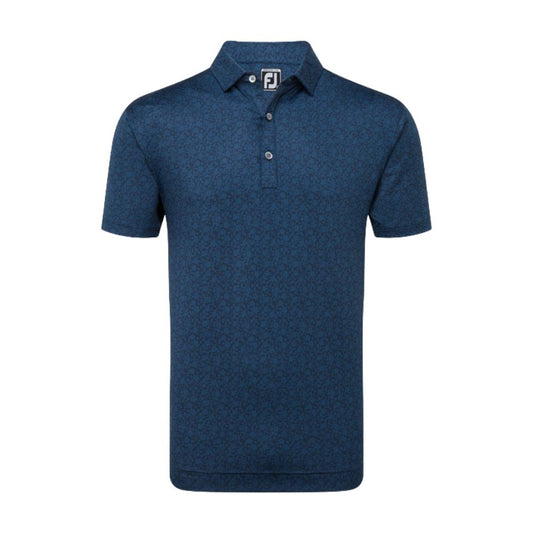 FootJoy Painted Floral Lisle Golf Polo Shirt - 81617