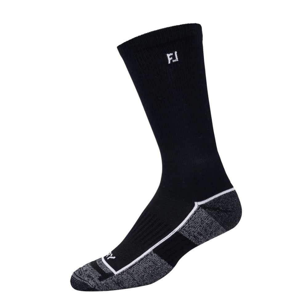 FootJoy ProDry Performance Golf Comfort Crew Socks - 18097 Black