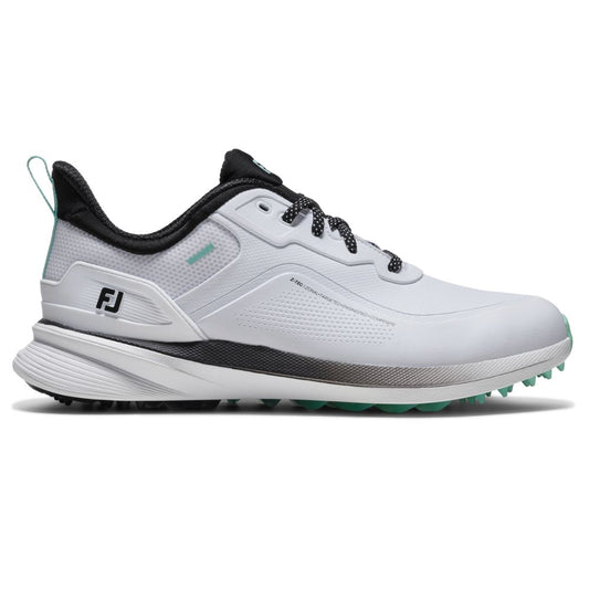 FootJoy Pro SL Men's Spikeless Golf Shoes 2026 - 56950 White / Black / Teal 6