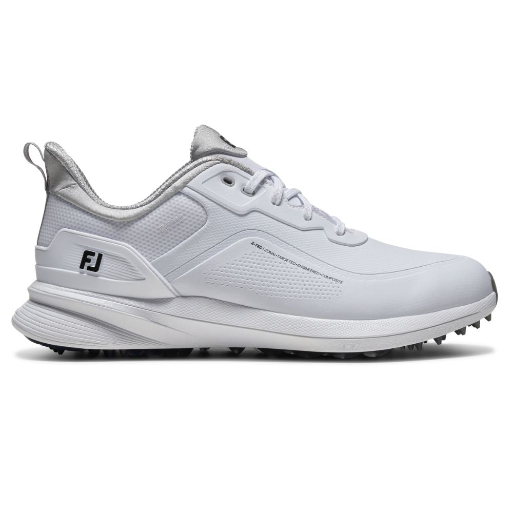 FootJoy Pro SL Men's Spikeless Golf Shoes 2026 - 56951 White / Grey 6