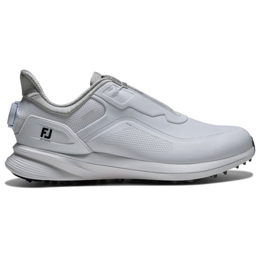 FootJoy Pro SL Men's Spikeless Golf Shoes 2026 - 56952 White / Grey BOA 6