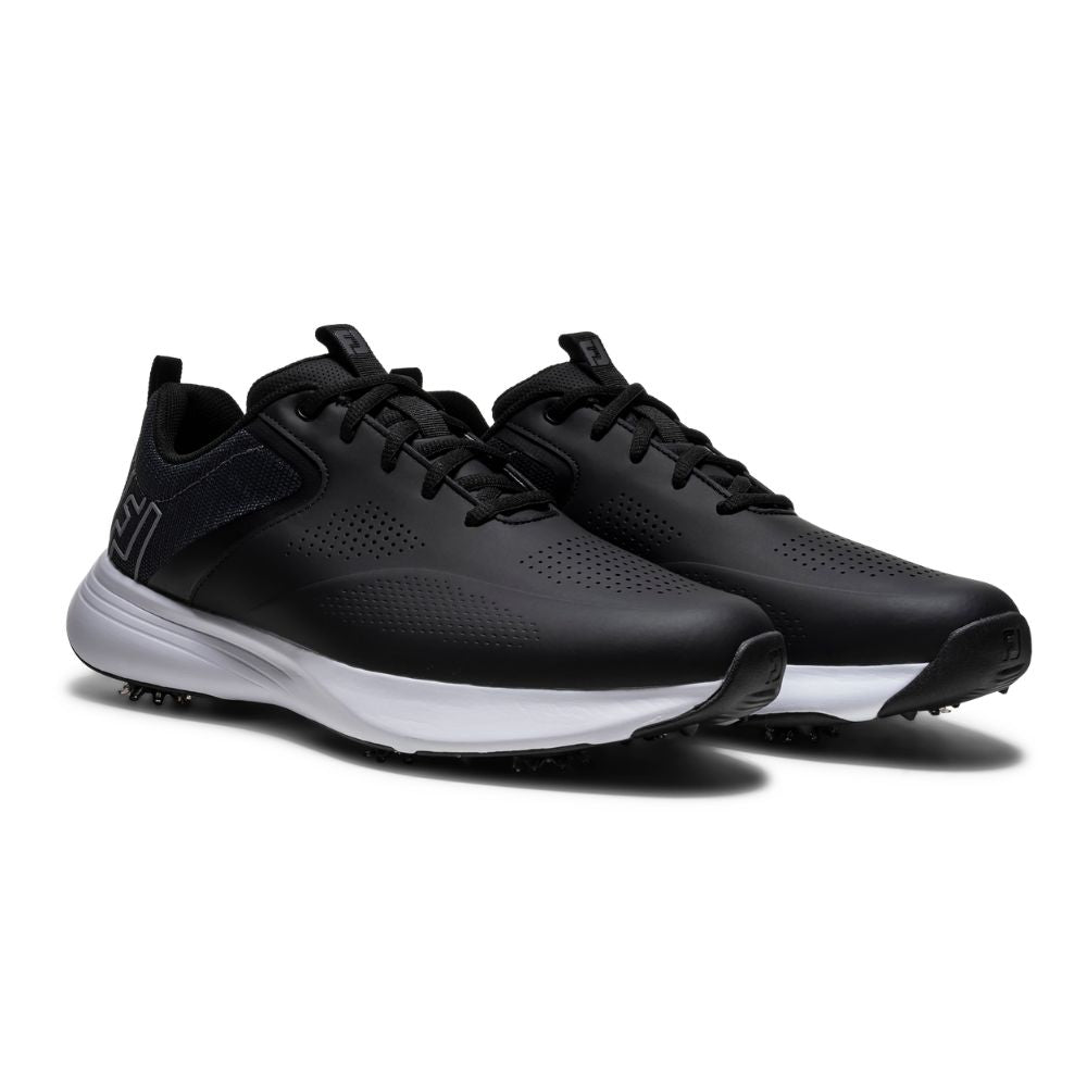 FootJoy Qualifier Men's Spiked Golf Shoes 2026 - Wide Fit - 57214W
