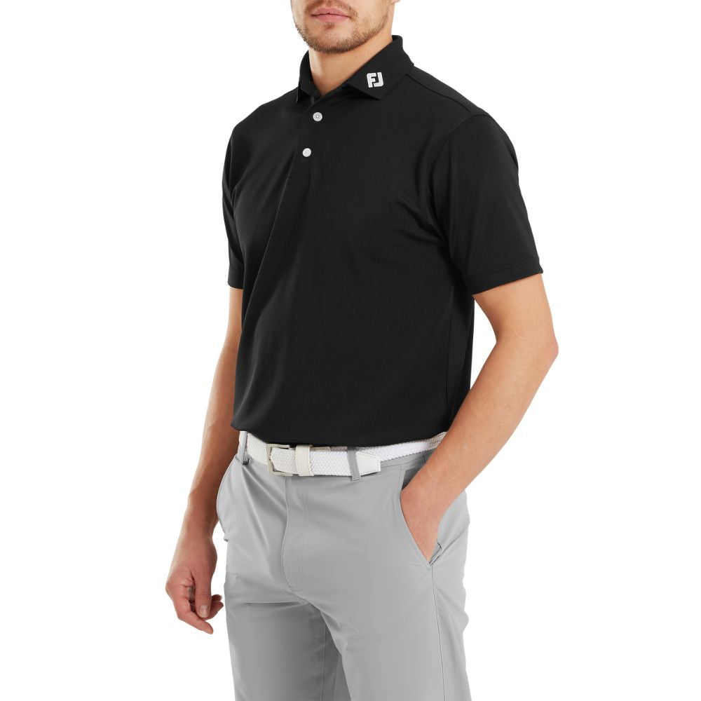 FootJoy Essentials Stretch Pique Solid Golf Polo Shirt - 91822