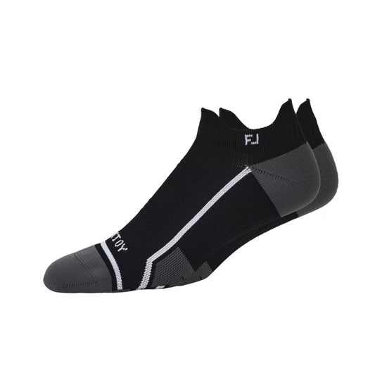 FootJoy Tech D.R.Y Roll Tab Socks Single - 18290 Black 7-11