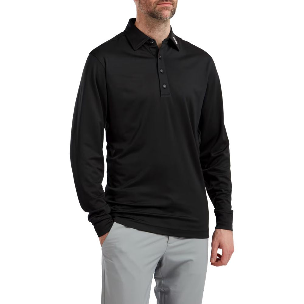 FootJoy Thermolite Long Sleeve Golf Polo Shirt - 96954