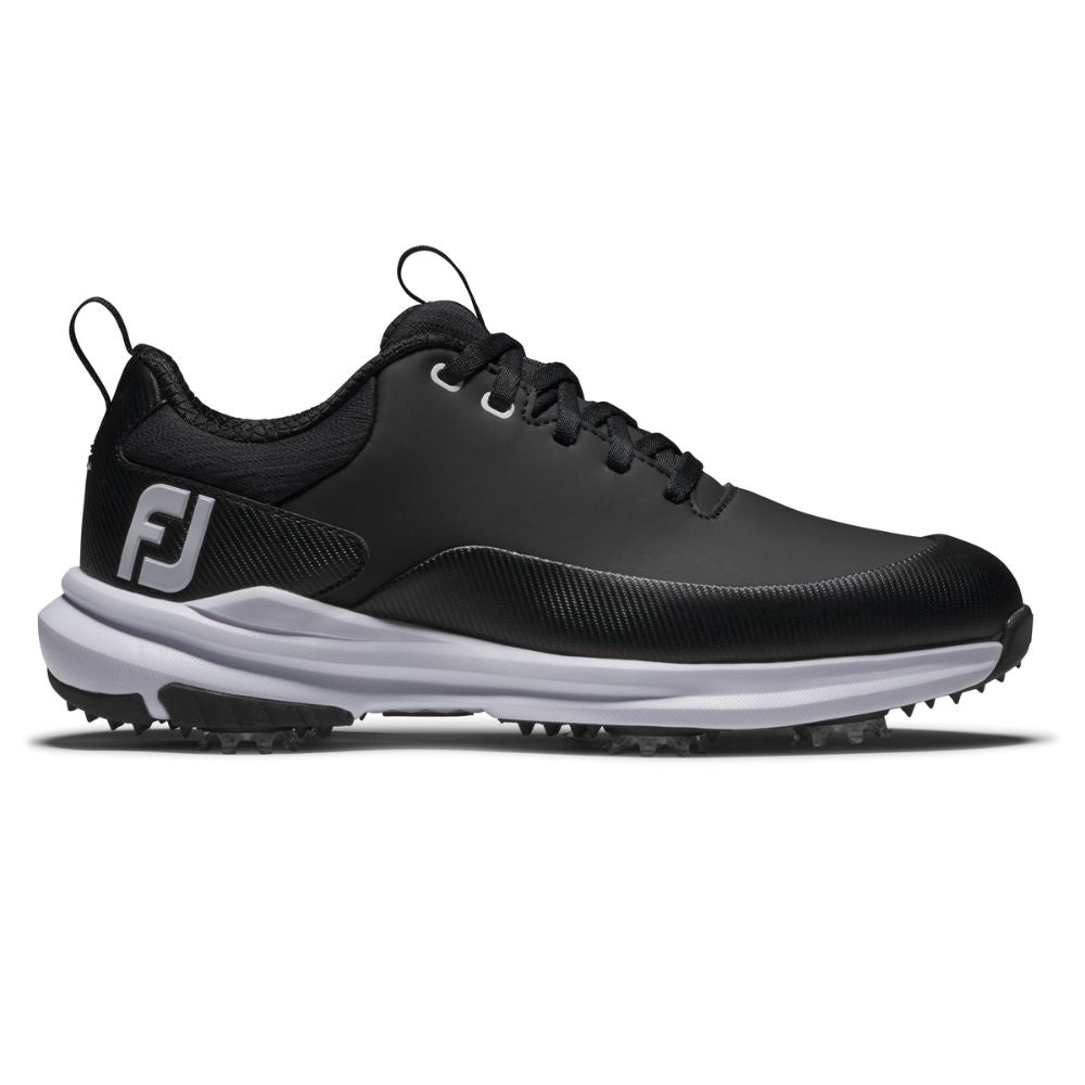 FootJoy Tour Rival Ladies Spiked Golf Shoes - Wide Fit - 97851 Black / White 4