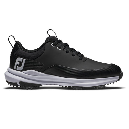 FootJoy Tour Rival Ladies Spiked Golf Shoes - Wide Fit - 97851 Black / White 4