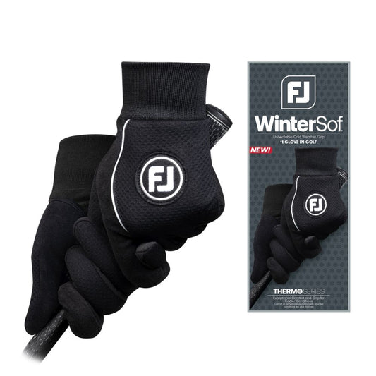 FootJoy WinterSof Thermal Winter Golf Gloves - Pairs - 2025 66893E S