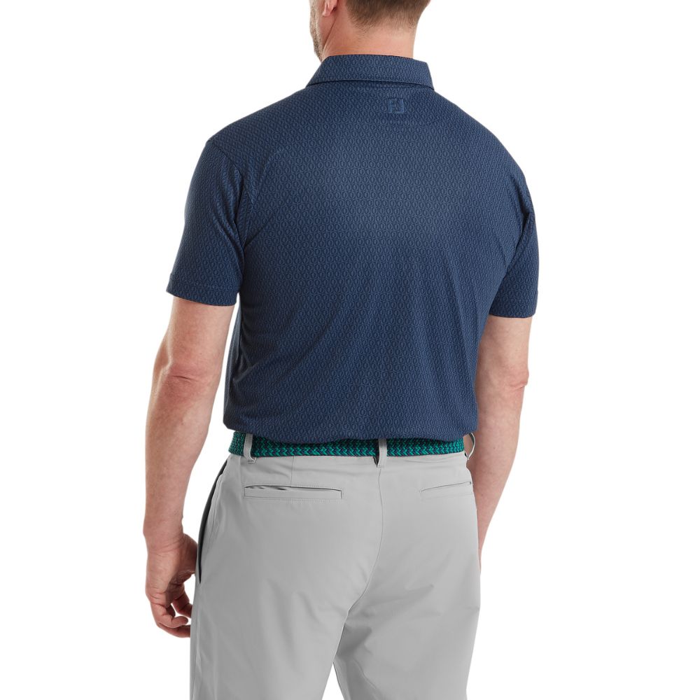 Footjoy Modernist Geo Pique Golf Polo Shirt 2026 - 39350
