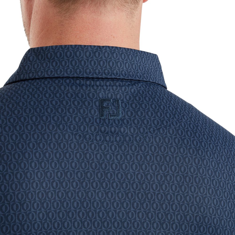 Footjoy Modernist Geo Pique Golf Polo Shirt 2026 - 39350