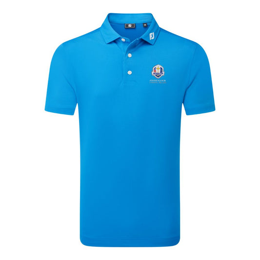 Footjoy Stretch Pique Solid Golf Polo Shirt - 2027 Adare Manor Ryder Cup Edition 91817C