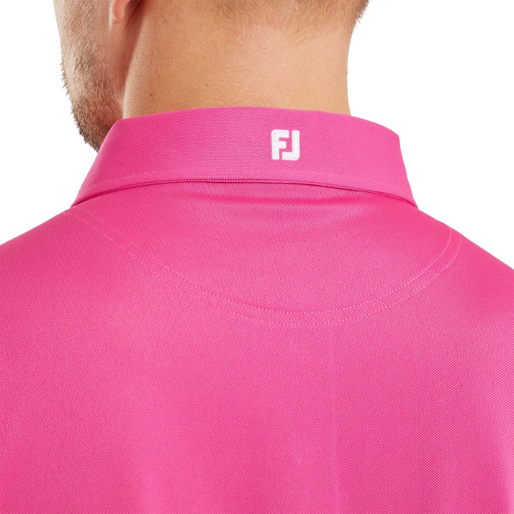 Footjoy Essentials Stretch Pique Solid Golf Polo Shirt - 81673