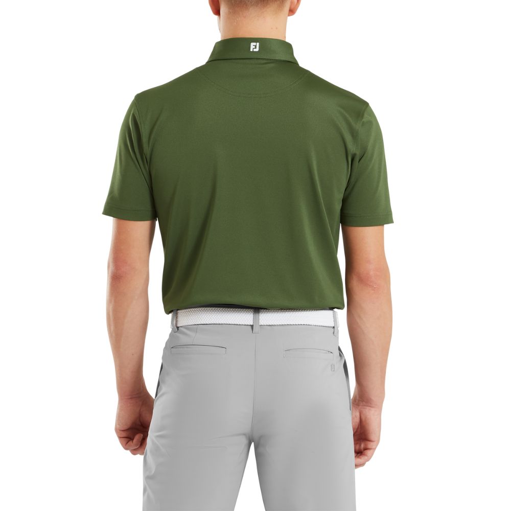 Footjoy Essentials Stretch Pique Solid Golf Polo Shirt - 84455