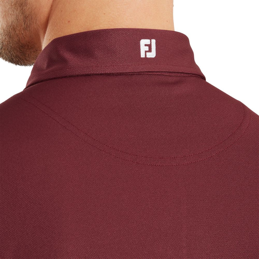 Footjoy Essentials Stretch Pique Solid Golf Polo Shirt - 84456