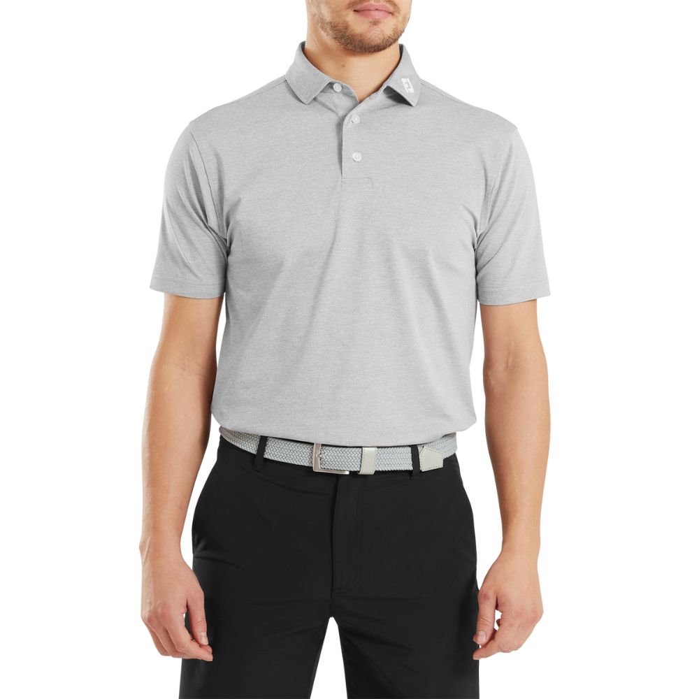 Footjoy Essentials Stretch Pique Solid Golf Polo Shirt - 91819