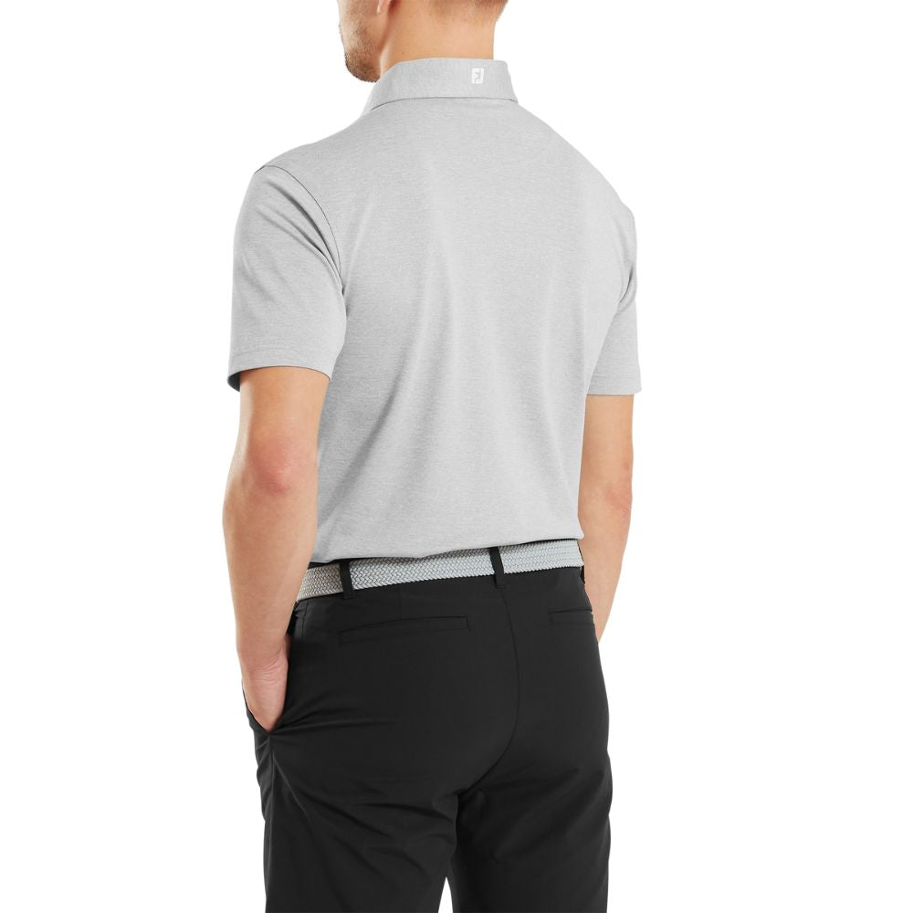 Footjoy Essentials Stretch Pique Solid Golf Polo Shirt - 91819