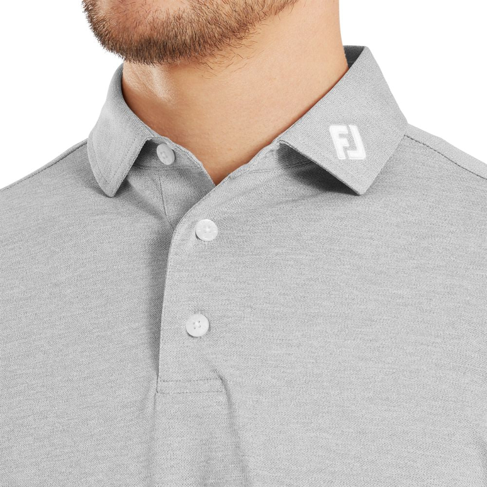 Footjoy Essentials Stretch Pique Solid Golf Polo Shirt - 91819