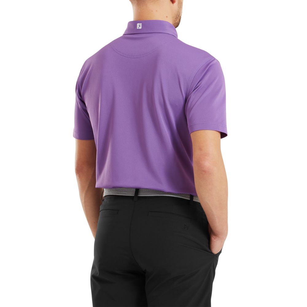 Footjoy Essentials Stretch Pique Solid Golf Polo Shirt - 91820