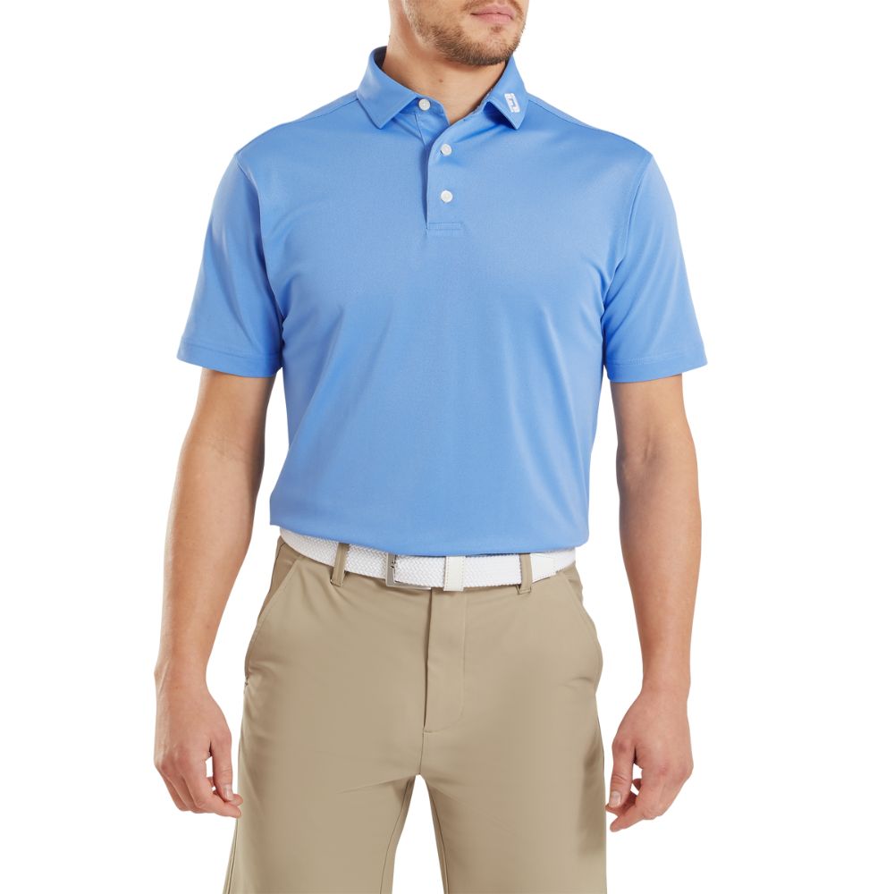 Footjoy Essentials Stretch Pique Solid Golf Polo Shirt - 91826