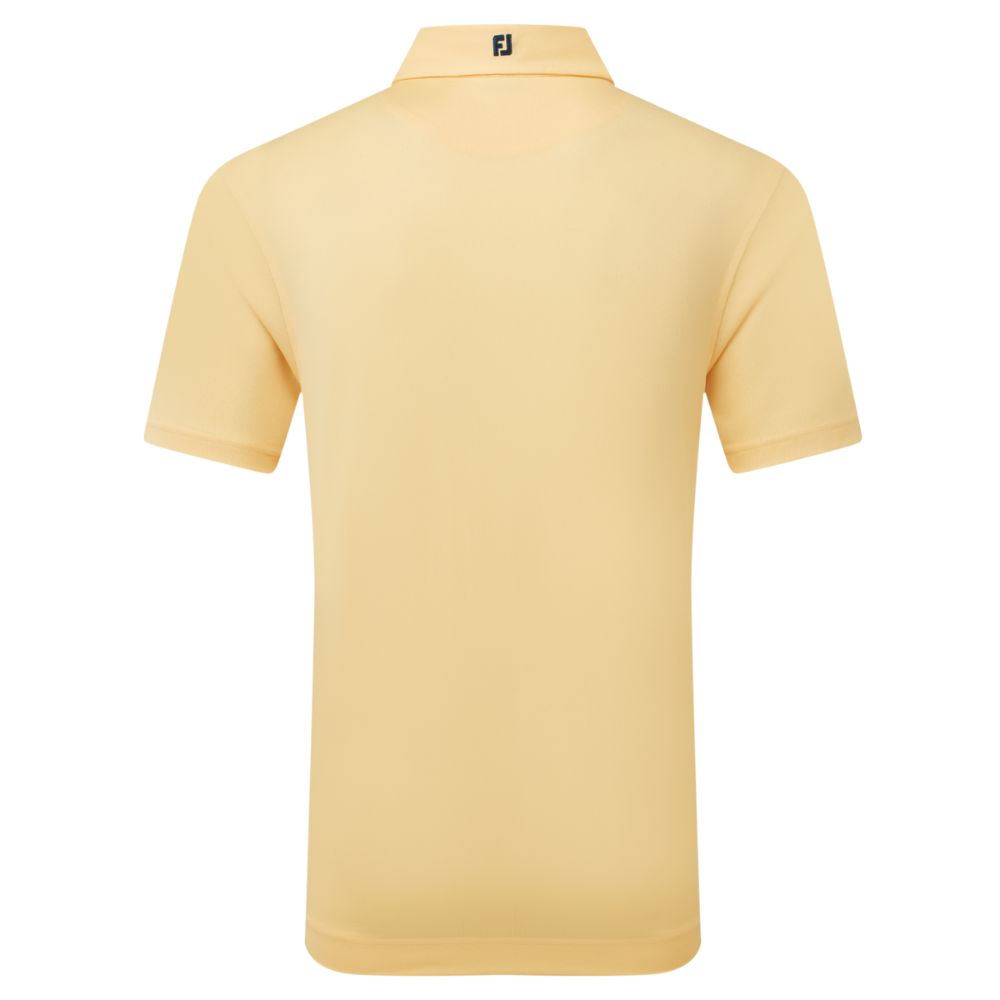 Footjoy Essentials Stretch Pique Solid Golf Polo Shirt - 91839
